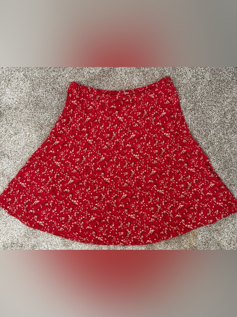 Vintage Express Rayon Floral Wrap Skirt Women’s Size Large